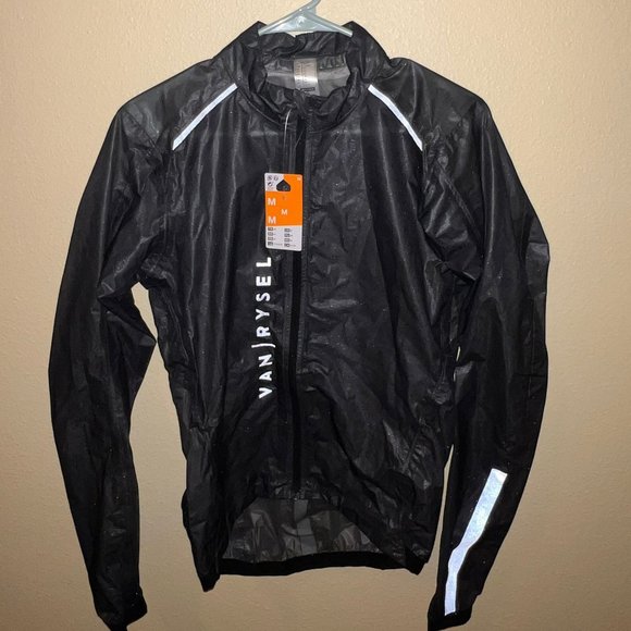 decathlon | Jackets & Coats | Van Rysel 90 Ultralight Reflective Rain ...